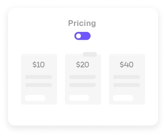 Pricing Page