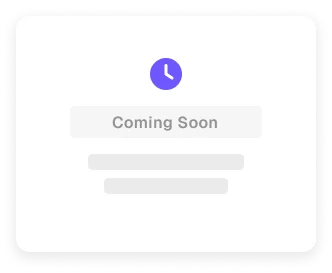 Coming Soon Page